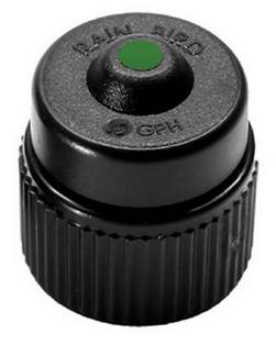 10 gph Pressure Drip Irrigation Barb Emitter in Green