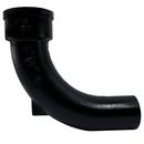 Black Hub x Spigot Service Cast Iron Long Sweep Bend 