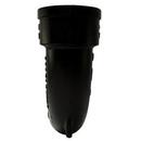 Black Hub x Spigot Service Cast Iron Long Sweep Bend 