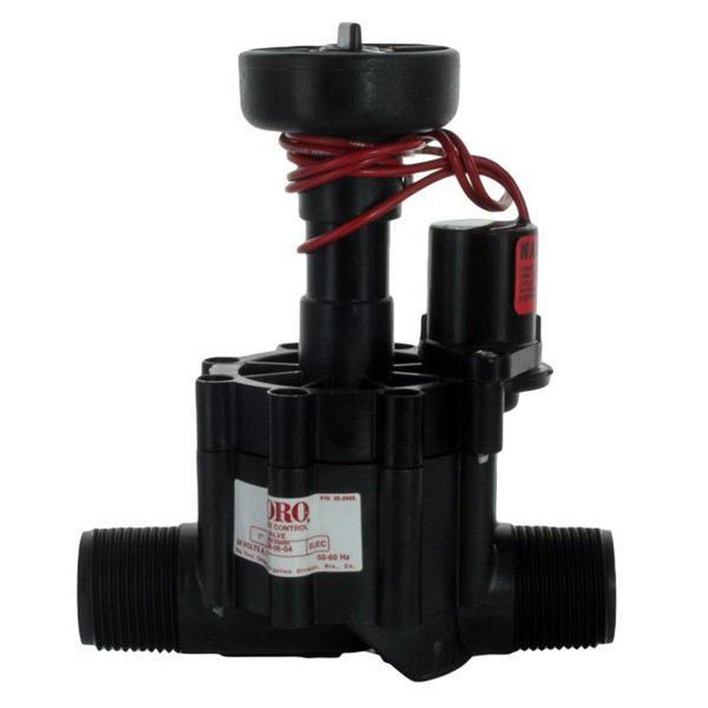 The Toro Company Black NPT In-Line Globe Valve with Flow Control 