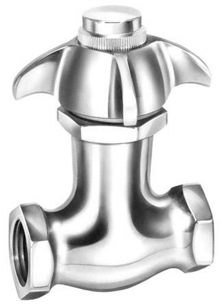 Pasco Chrome 1/2 in. Chrome Plated Brass Self-Closing Unit 