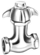 Pasco Chrome 1/2 in. Chrome Plated Brass Self-Closing Unit 