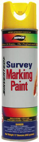 Aervoe Industries Red 20 oz. Aerosol Marking Spray Paint 