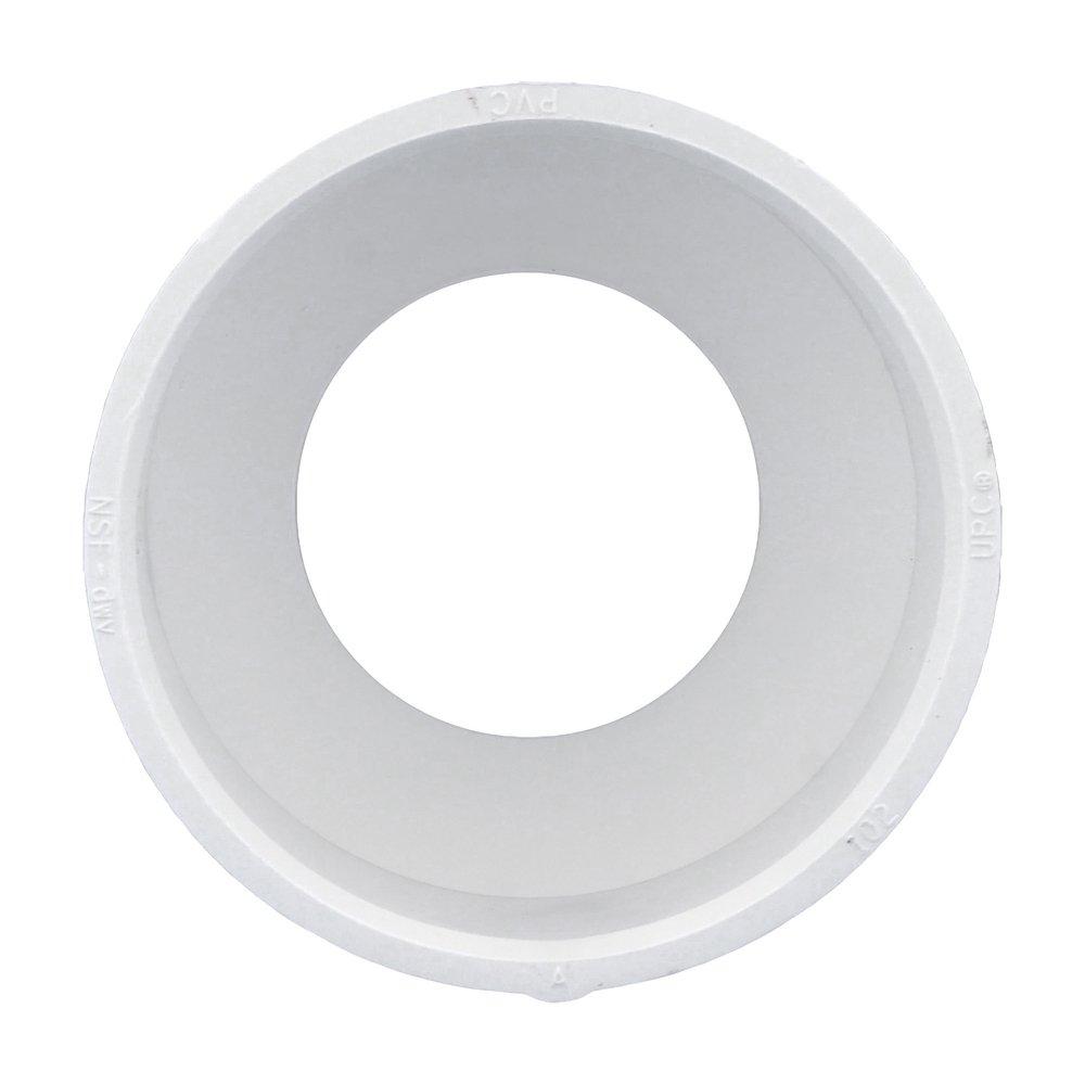 White PVC DWV Coupling 