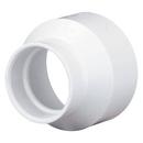 White PVC DWV Coupling 