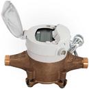 7-1/8 x 1 x 1 in. Bronze and Synthetic Polymer Water Meter