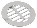 Stainless Steel Plated Snap Inlet Type Grate Polished Chrome
