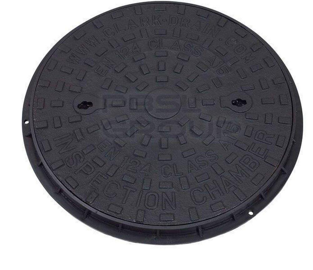 Brooks Products Cast Iron Round Cover Only for Sewer 