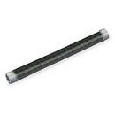 1 x 10 ft. Threaded Schedule 40 Global Black Carbon Steel Pipe