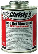 Christy's Fast Set PVC Deep Blue Pipe Cement 