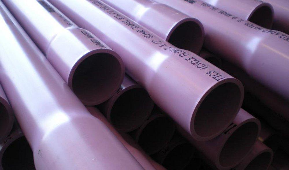 Purple 20 ft. Solvent Weld 40 Plastic Pressure Pipe 