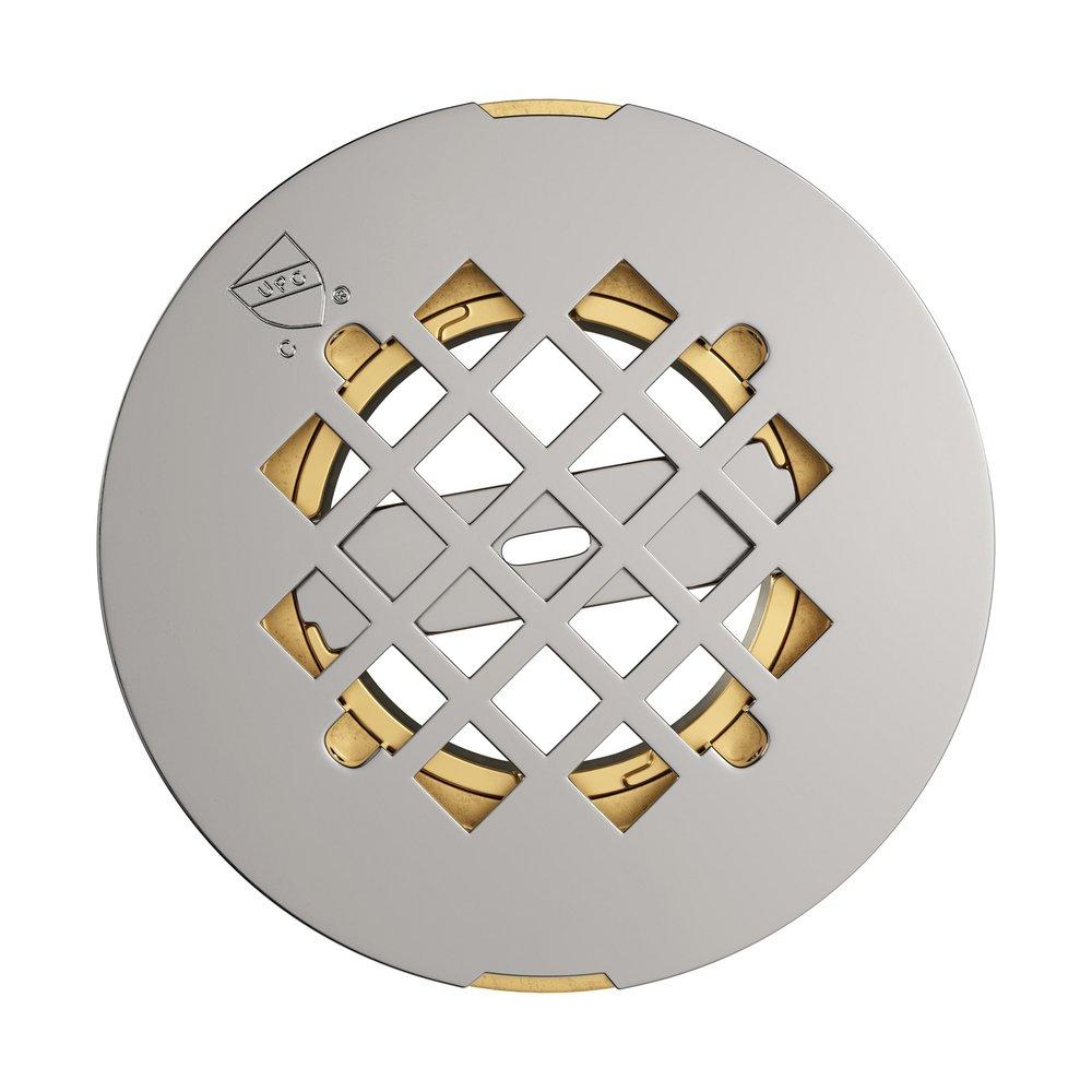 Jones Stephens 2 in. Threaded Bronze/Brass Shower Drain 