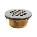 Jones Stephens 2 in. Threaded Bronze/Brass Shower Drain 