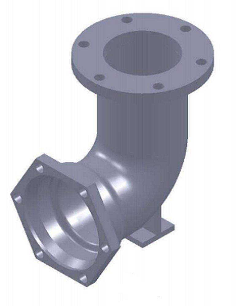 South Bay Foundry 6 x 48 in. Mechanical Joint Bury Elbow Ferguson