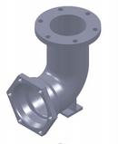 6 x 42 in. Mechanical Joint CL350 Ductile Iron Bend with Cement Lined