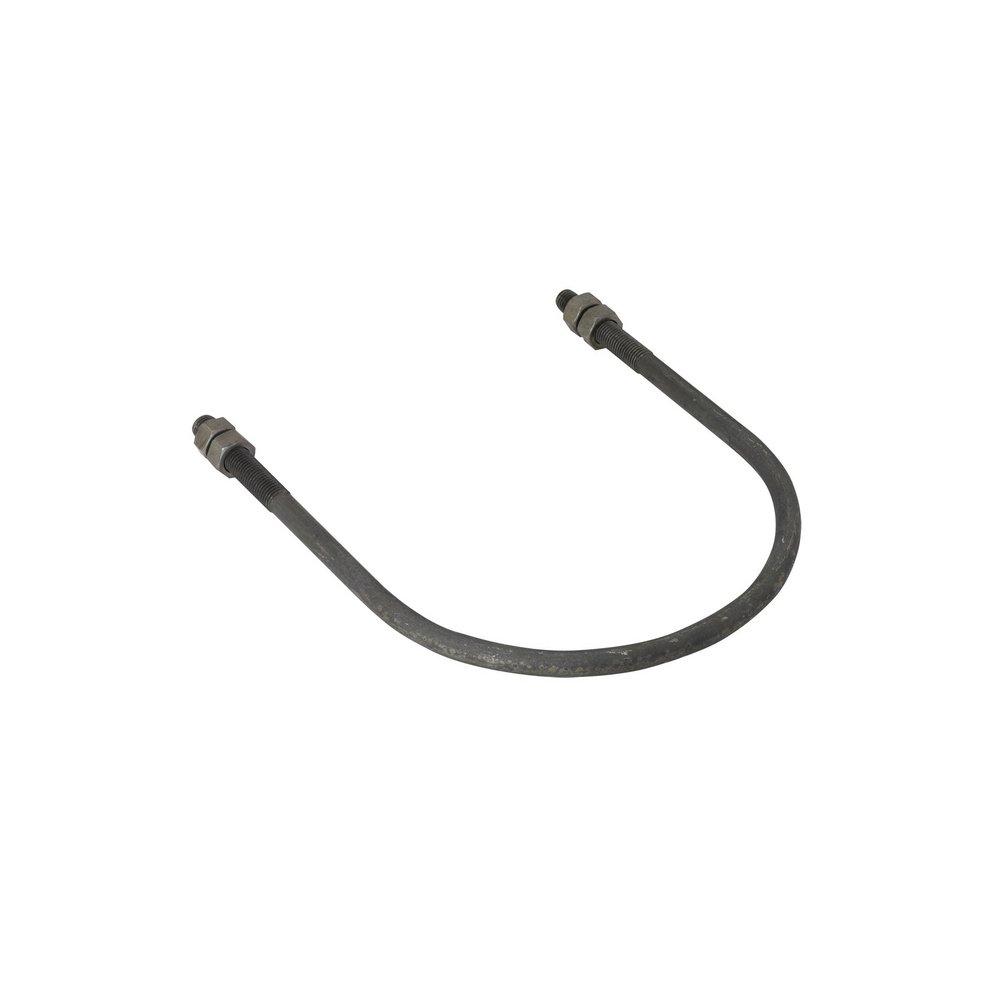 Eaton B-Line Series Zinc Painted Steel Standard U-bolt with Nut 