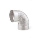 42 in. Plain End Corrugated Fabricated Straight HDPE 30 Degree Elbow