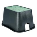 19 in. Rectangular Meter Box with Lid