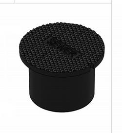 12 in. Cast Iron Gate Cap for Sewer