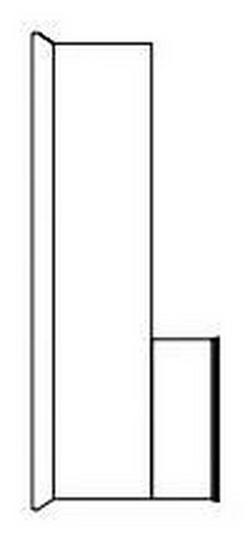 15 x 6 in. Gasket Watertight HDPE Reducer