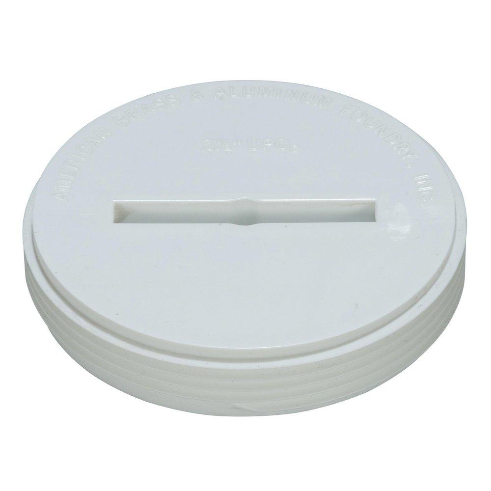 AB & A&trade; Black Plastic Countersunk Cleanout Plug 