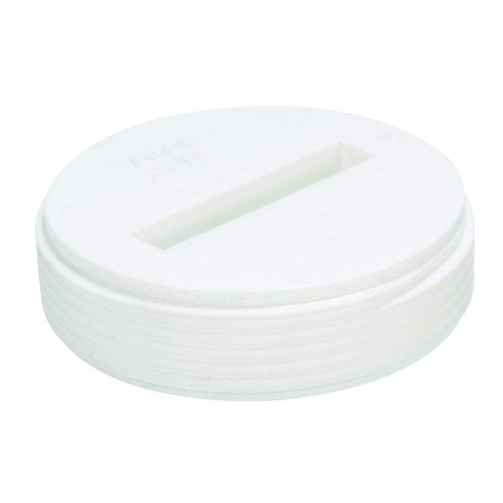 AB & A&trade; Black Plastic Countersunk Cleanout Plug 