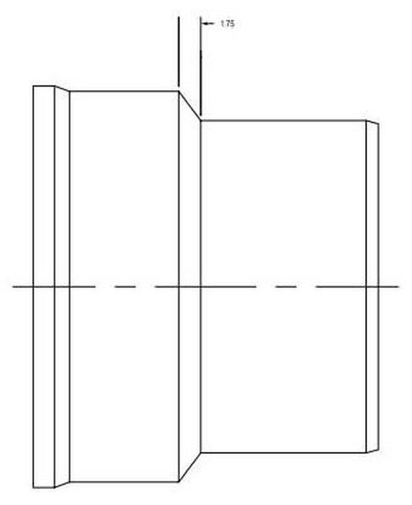 24 N12 Weight Spigot Adapter 