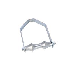 4 in. Black Adjustable Roller Hanger