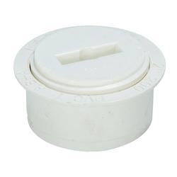 1-1/2 in. Plastic Countersunk Cleanout Plug
