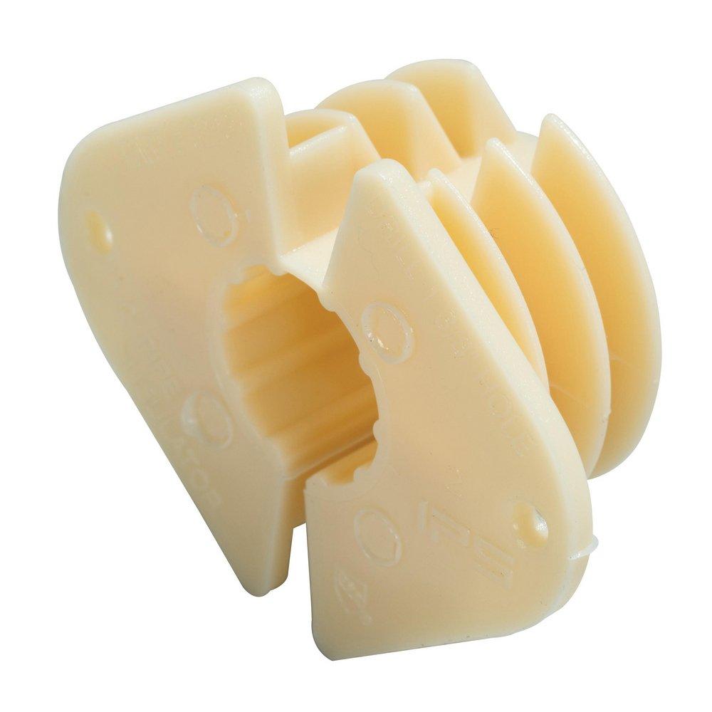 Water-Tite White Polybutylene Insulation Pipe Clamp 