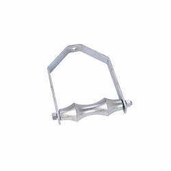 14 in. Adjustable Roller Hanger Black