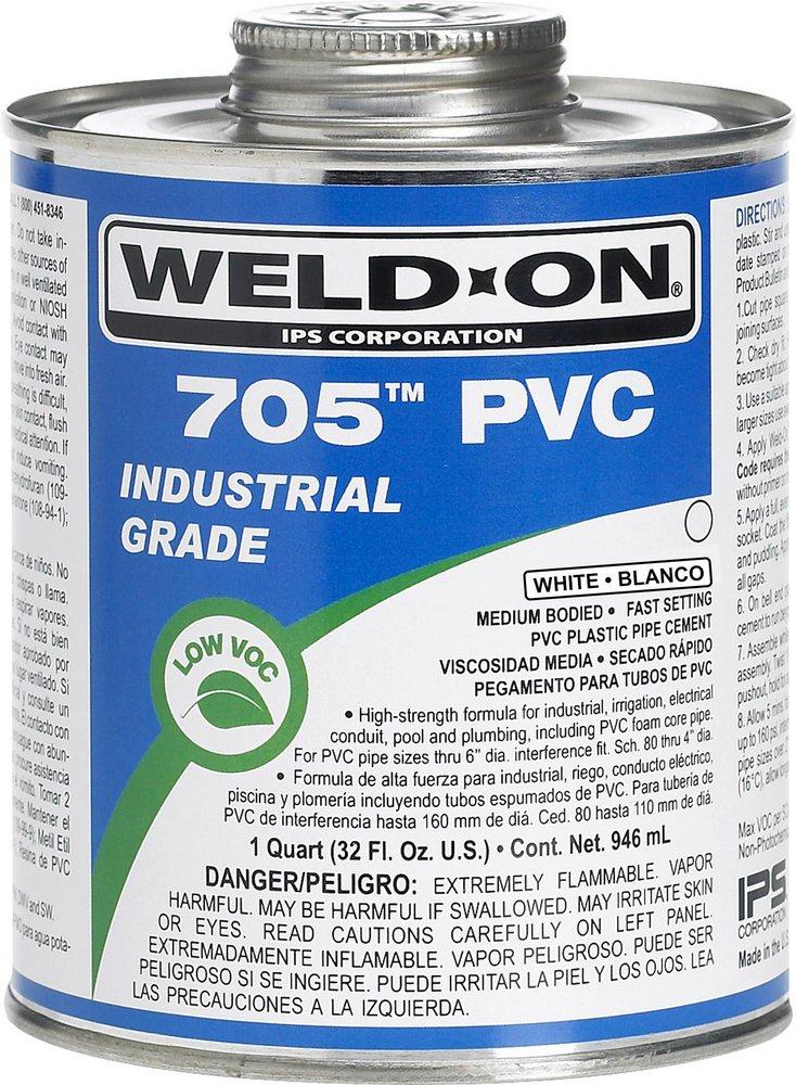 IPS Corporation Plastic White Pipe Cement 