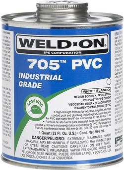 32 oz. Plastic White Pipe Cement
