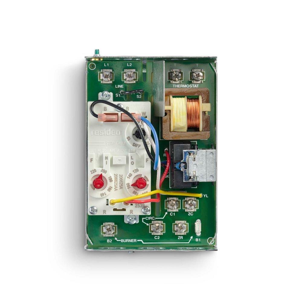 Resideo Grey Triple Vertical Relay with 1-1/2 in. Depth 