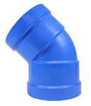 Multi-Fittings Corporation Barbed Straight CL150 PVC 45 Degree Elbow for C907 Pipe 