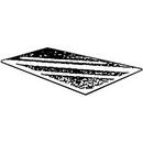 Ryerson Tull 4 in. 24 ga Stainless Steel Double Bowl Sheet 