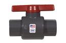 King Bros Grey Plastic Slip 150# Ball Valve 