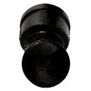 Black Hub x Spigot Service Cast Iron 1/8 Bend 