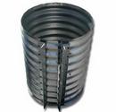 8 in. 16 ga Alloy Steel Coupling for Corrugated Pipe