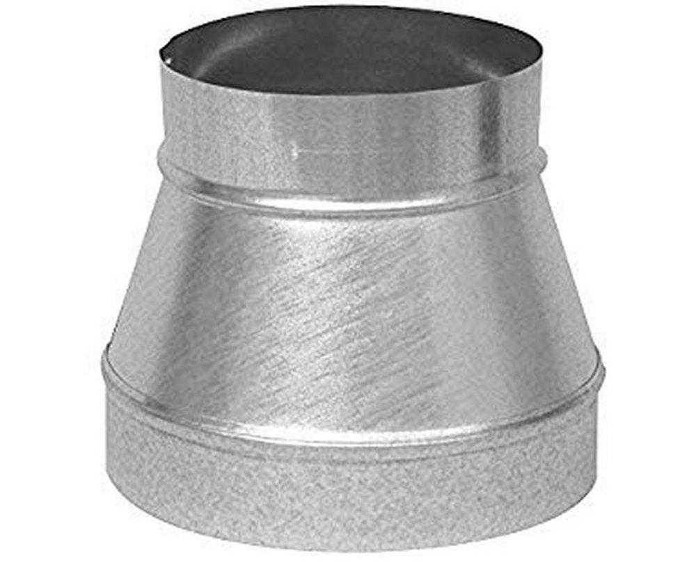 Barrington Manufacturing Galvanized Plain Duct Reducer 