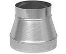 Barrington Manufacturing Galvanized Plain Duct Reducer 