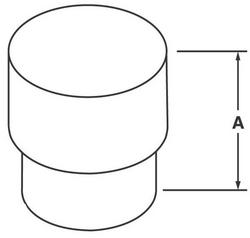 4 in. X 6 in. Single Wall Bell Type Increaser