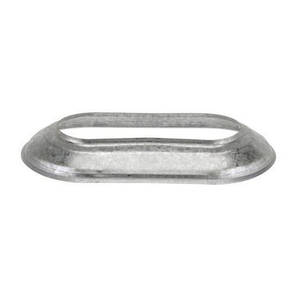 American Metal Products 5-4/5 in. Galvanized Steel Starting Collar in Oval Duct 