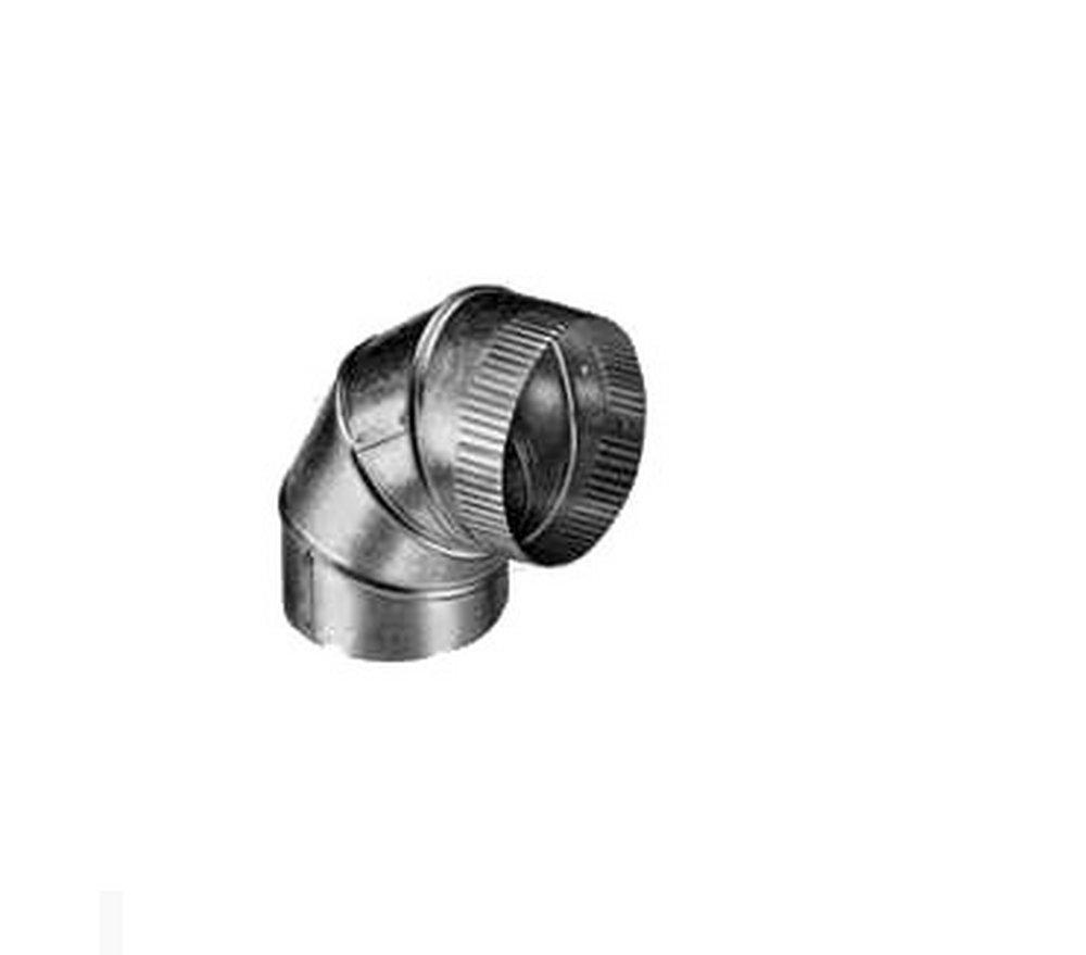 American Metal Products Galvanized Gas Vent Adjustable Elbow 28 ga 