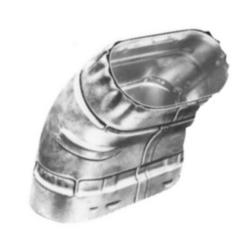 4 in. 45 Degree Gas Vent Elbow