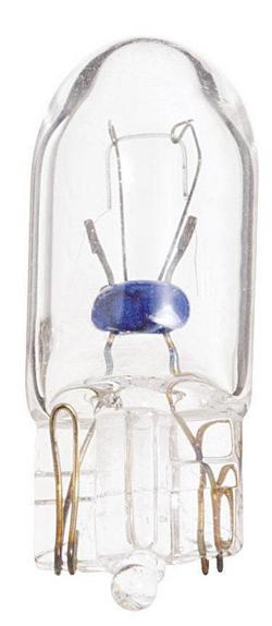 5W 1-5/8 in. T3 Incandescent Light Bulb with a Mini Wedge Base in Clear