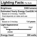 SATCO Clear/Warm White T3 Dimmable Halogen Light Bulb with R7s Base 