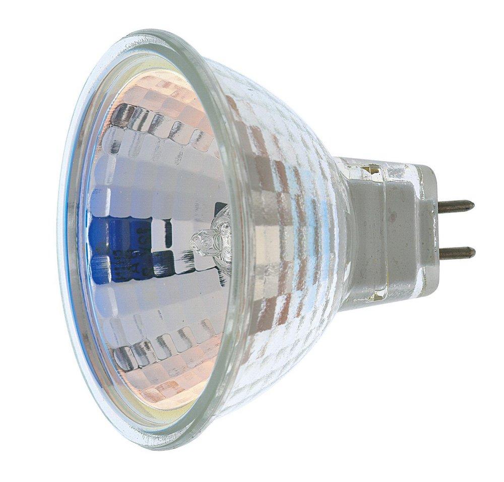 SATCO Clear/Warm White MR16 Dimmable Halogen Light Bulb with GX5.3 Base 