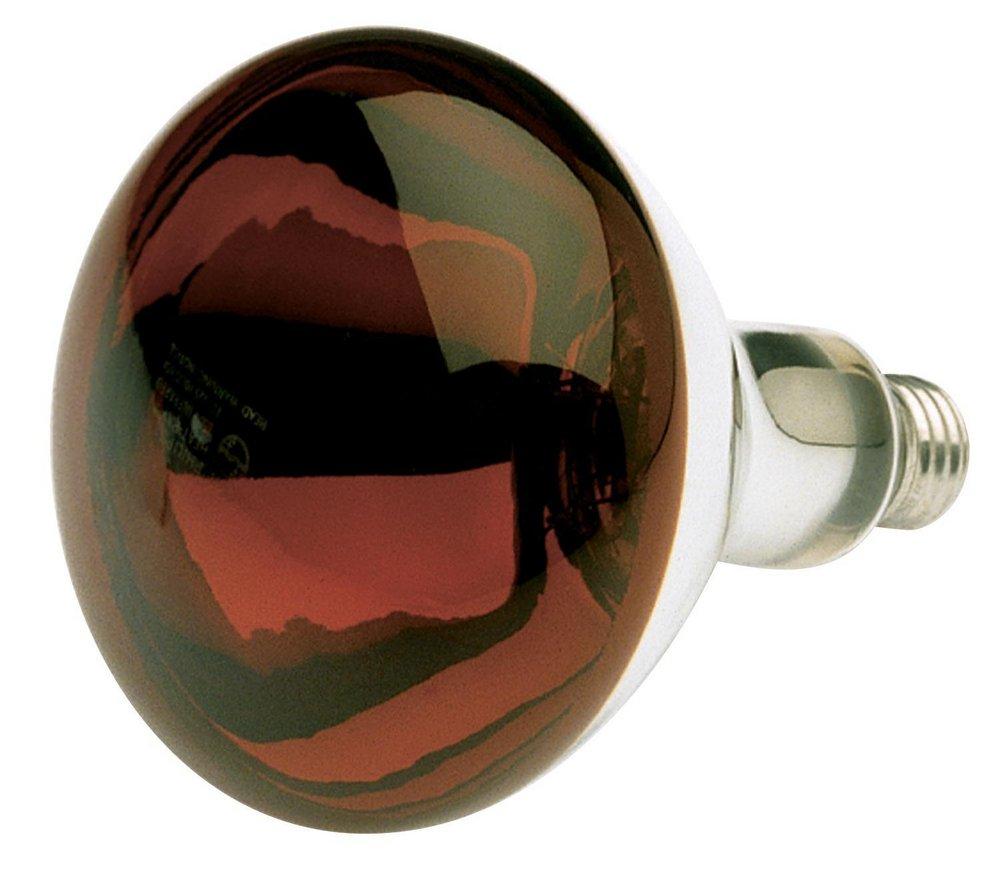 SATCO Red R40 Dimmable Incandescent Light Bulb with Medium Base 
