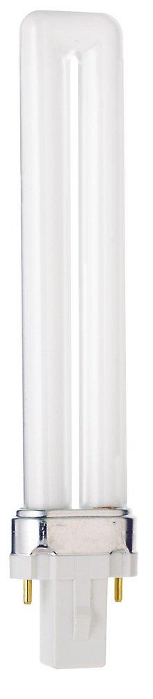 SATCO 9W CFL BULB SGL TUBE G23 